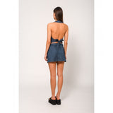 Amber Blue Denim Skirt
