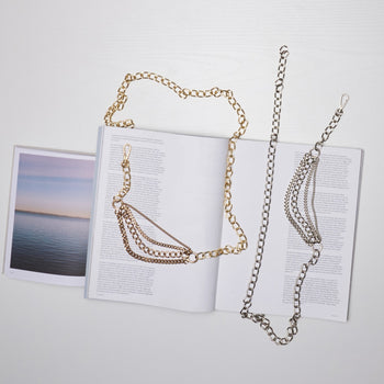 Move Along Silver Chain Belt