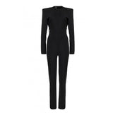 Night Shift Black Jumpsuit