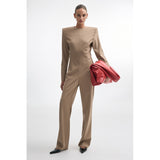 Night Shift Beige Jumpsuit