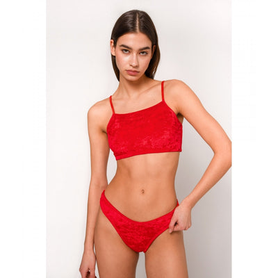 Nicole Red Velvet Bikini