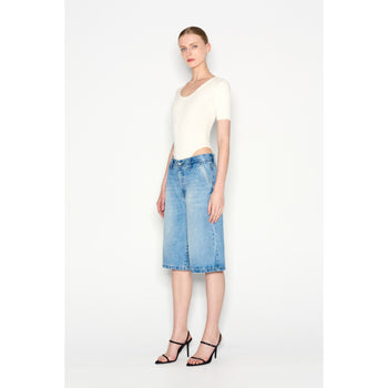 Lagoon Denim Bermuda Shorts