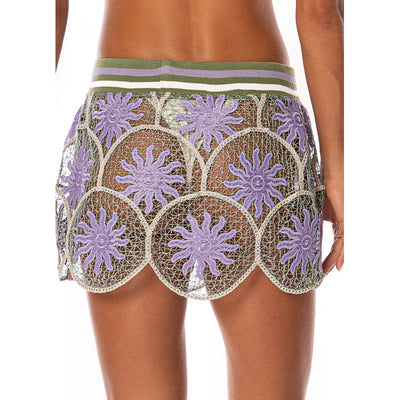 Golden Sun Bow Skirt