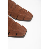 Crab Brown Mules