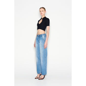 Daylight Black Knitted Top