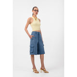 Float Denim Bermuda Shorts