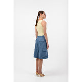 Float Denim Bermuda Shorts