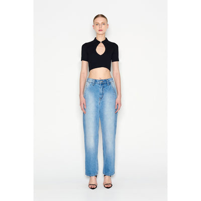 Daylight Black Knitted Top