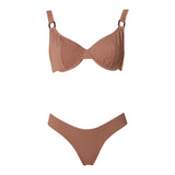 Carla Mocha Curly Bikini