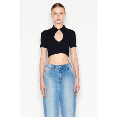 Daylight Black Knitted Top