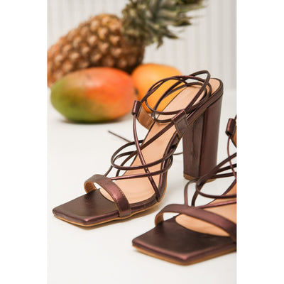 Kumina Bronze Heels