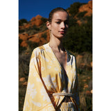 Elampsis Yellow Kimono