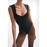 Brooke Black Bodysuit