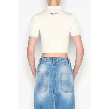 Daylight Ecru Knitted Top