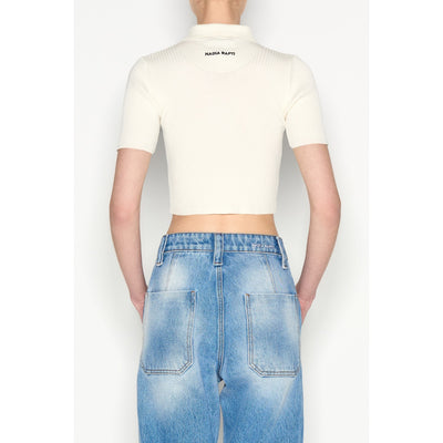 Daylight Ecru Knitted Top