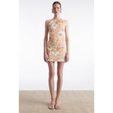Alice Pink Floral Mini Dress