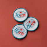 Love Feta Sew On Patch
