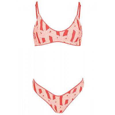 Flame Coral Liberties Bikini