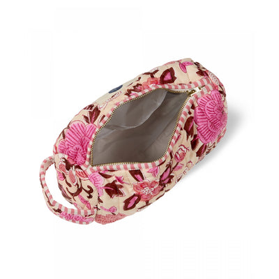 Pink Floral Travel Case