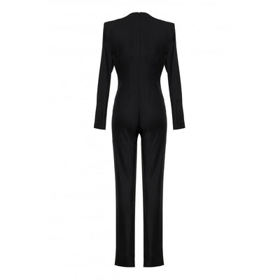 Night Shift Black Jumpsuit