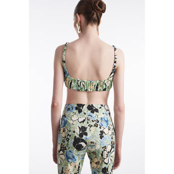 Alice Top Floral Blue