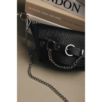 Strong Enough Black Waist Bag