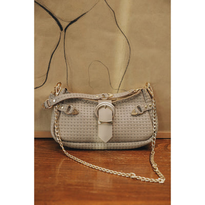 Kiss Of Life Stone Beige Shoulder Bag