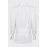 Leticia White Blazer Dress