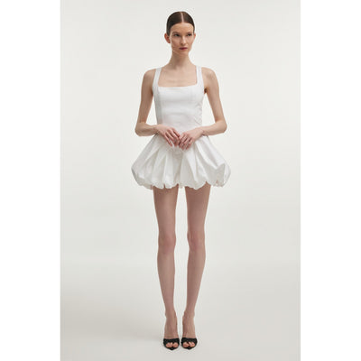 Hibiscus Bubble Mini Dress