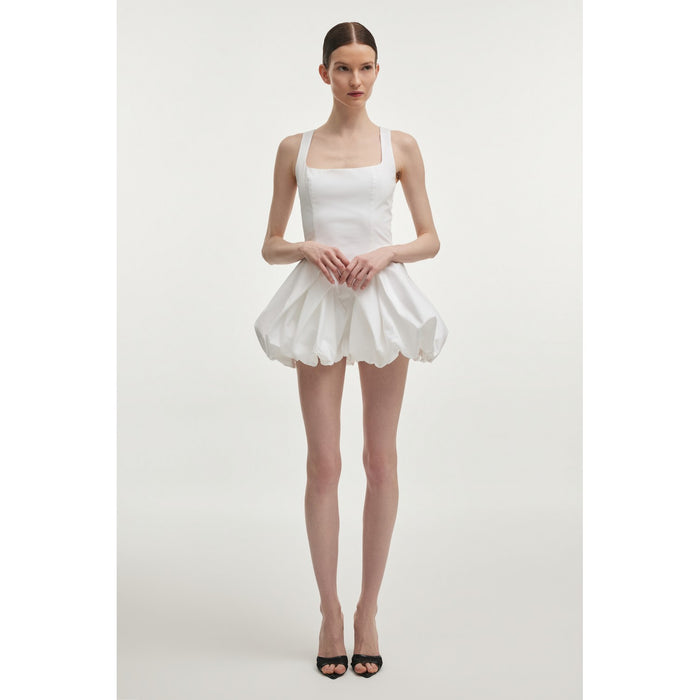 Hibiscus Bubble Mini Dress