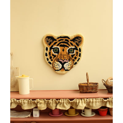 Tiger Head Rug