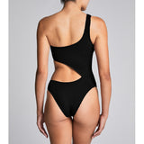 Laetitia Black Curly Swimsuit