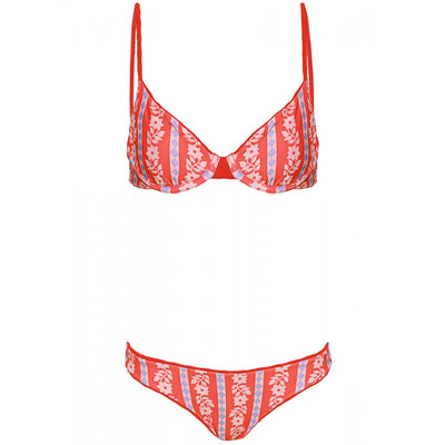 Apple Red Dainty Bikini