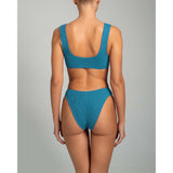 August Metallic Azure Bikini