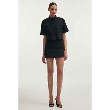 Still Life Black Mini Skirt