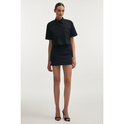 Still Life Black Mini Skirt