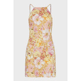 Alice Pink Floral Mini Dress