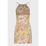 Alice Pink Floral Mini Dress