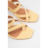 Voyage Butter Yellow Heels