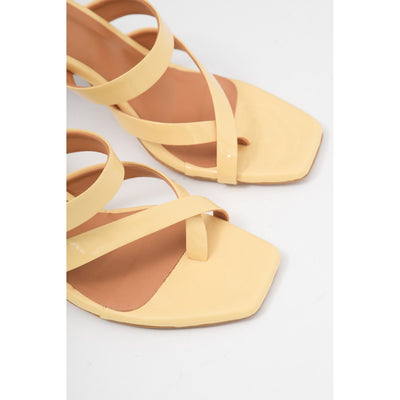 Voyage Butter Yellow Heels