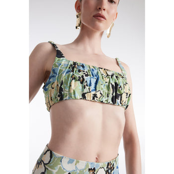 Alice Top Floral Blue