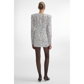 Dot Com Polka Mini Dress