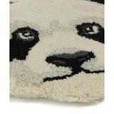 Panda Head Rug