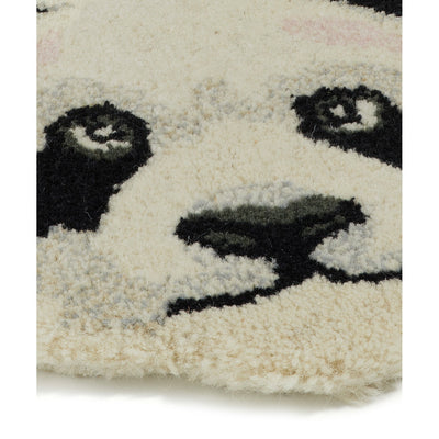 Panda Head Rug