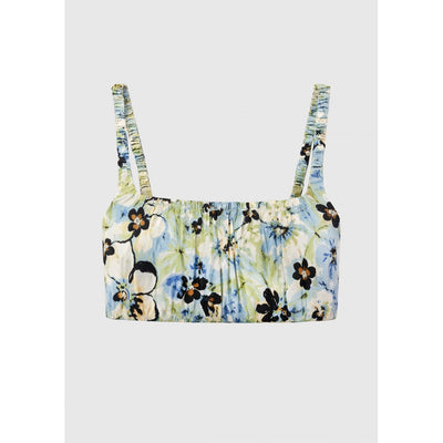 Alice Top Floral Blue