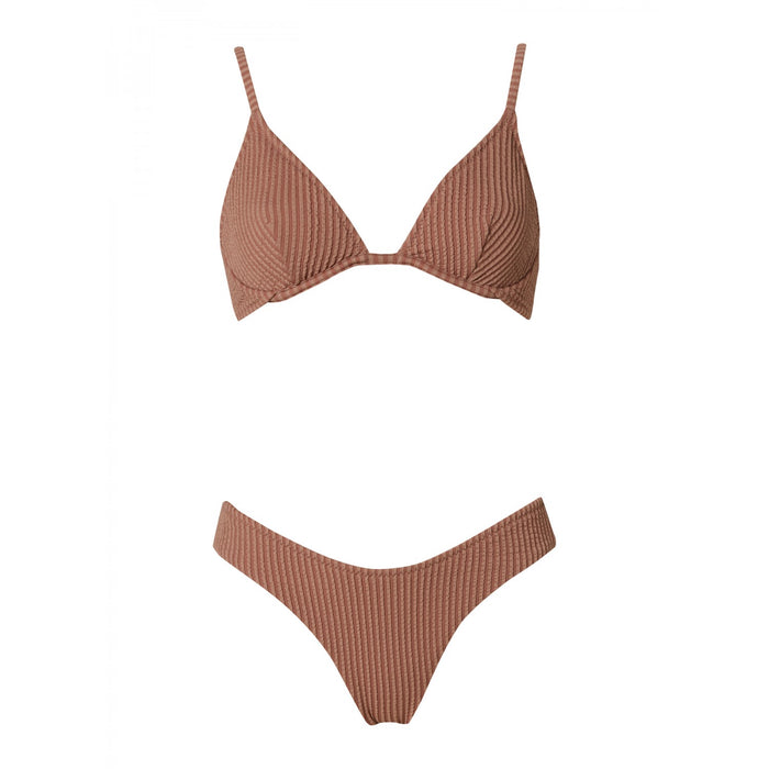 Calisa Mocha Curly Bikini