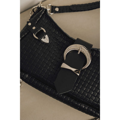 Kiss Of Life Black Shoulder Bag