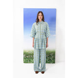 Loquat Light Blue Shirtdress