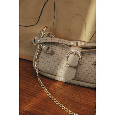 Kiss Of Life Stone Beige Shoulder Bag