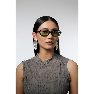 Hayden Black Celadon Sunglasses